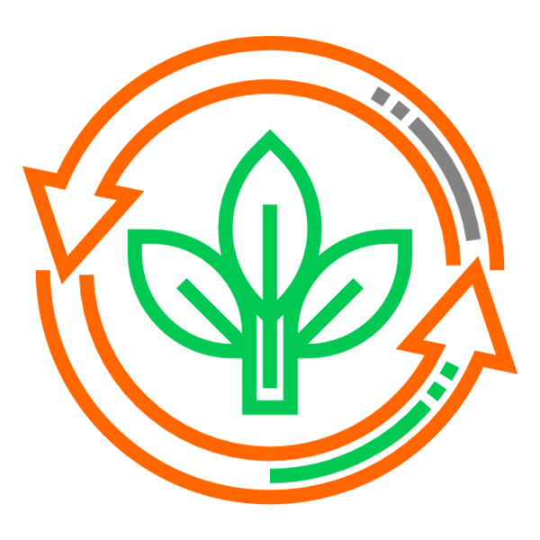 Icon für Emissionen senken