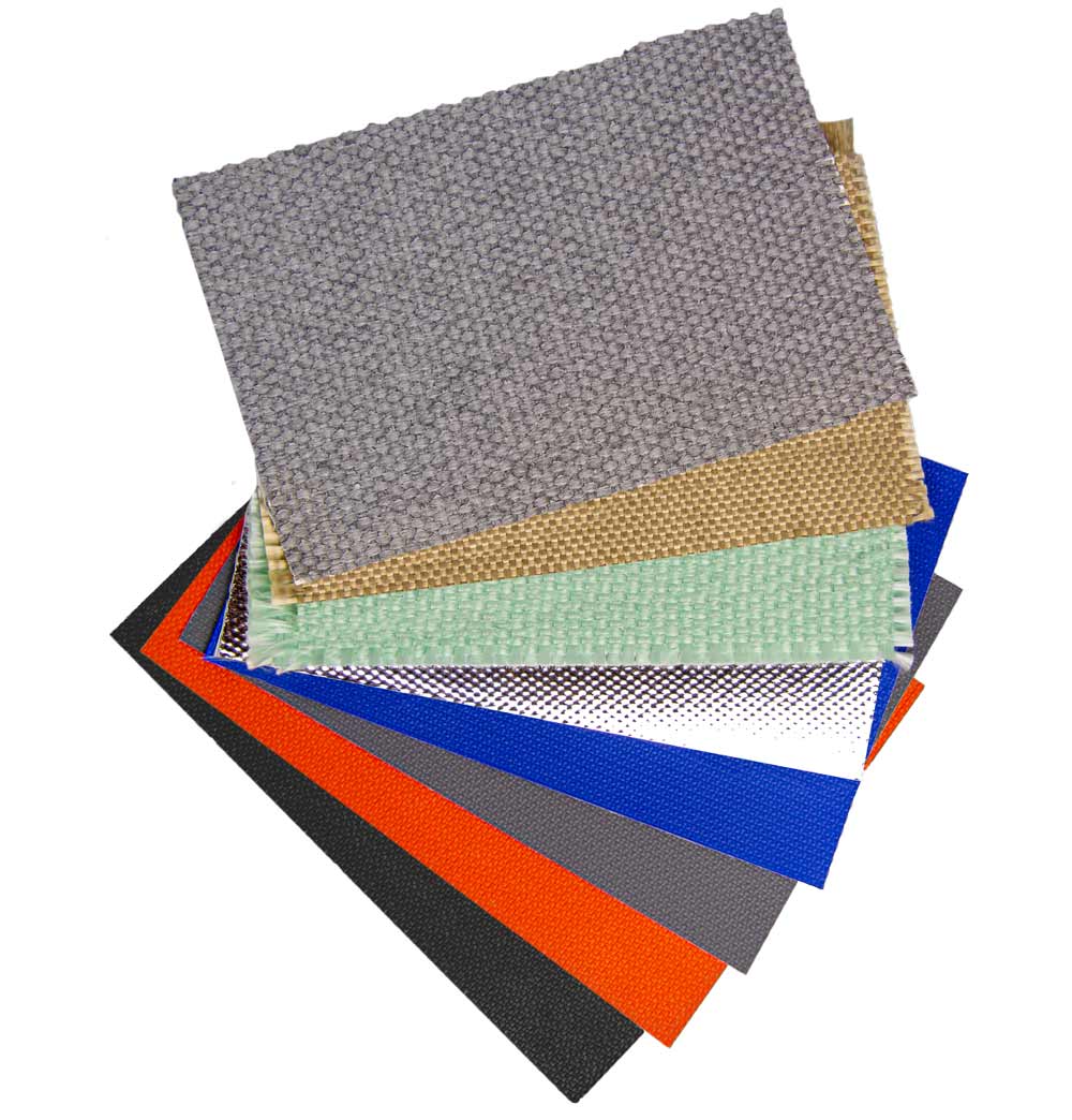 Overview of materials for tmax Textile insulation.